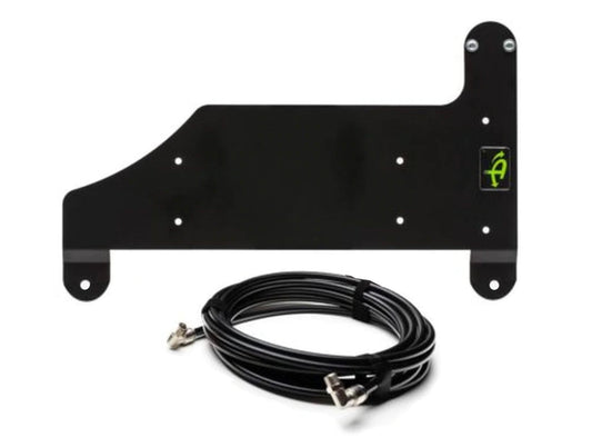 Jeep JL Air Compressor Bracket And Hardware For 18-20 Wrangler JL Under Pass Seat for ARB Dual Air Air Compressor Black UP Down Air