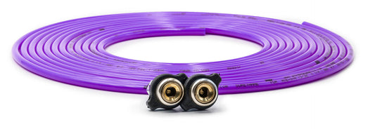 Tire Inflator Hose Replacement 288 Inch W/2 Quick Release Chucks Purple UP Down Air