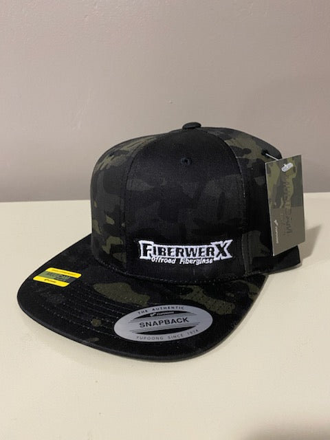 FiberwerX Snapback Hat - Camo
