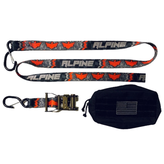Checkered and Camo Moto Tie Downs (Pair)