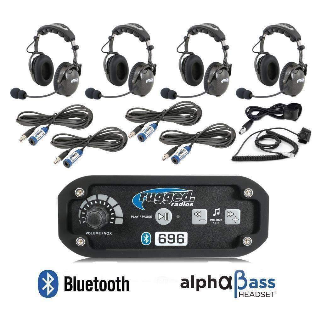 Industrieel baseren met tijd RRP696 4 Person Bluetooth Intercom System with AlphaBass Headsets – DMF  Offroad