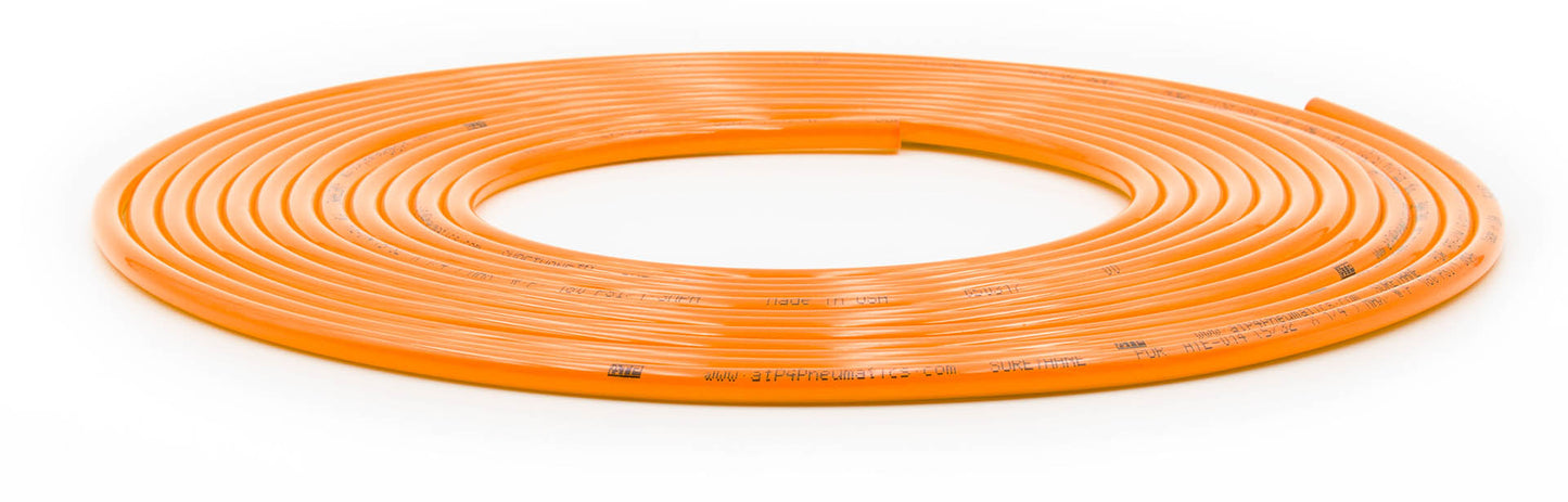 Tire Inflator Hose Replacement 240 Inch W/O Chucks Orange UP Down Air