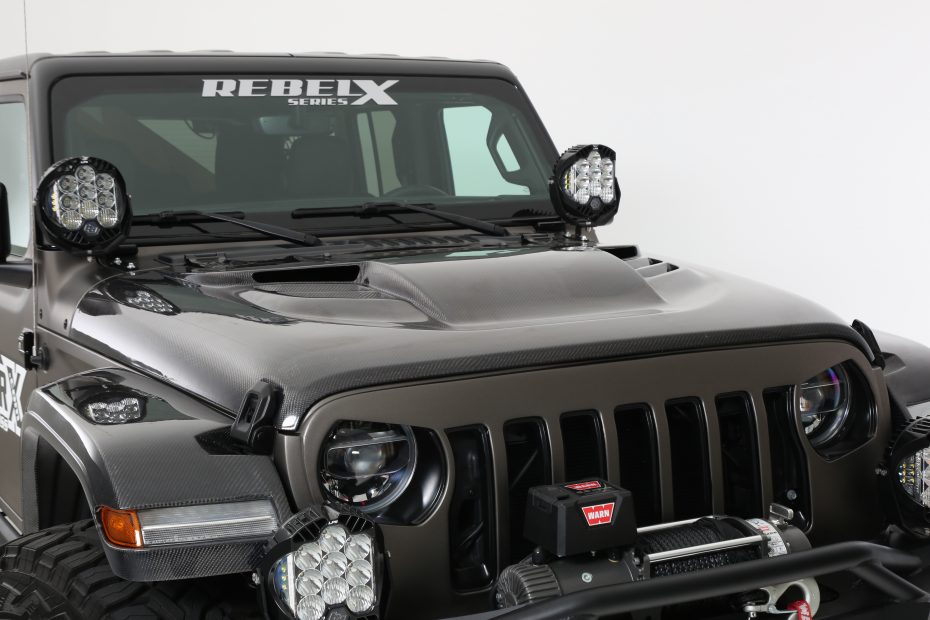 2018-2022 Jeep JL FiberwerX “RebelX” Grille