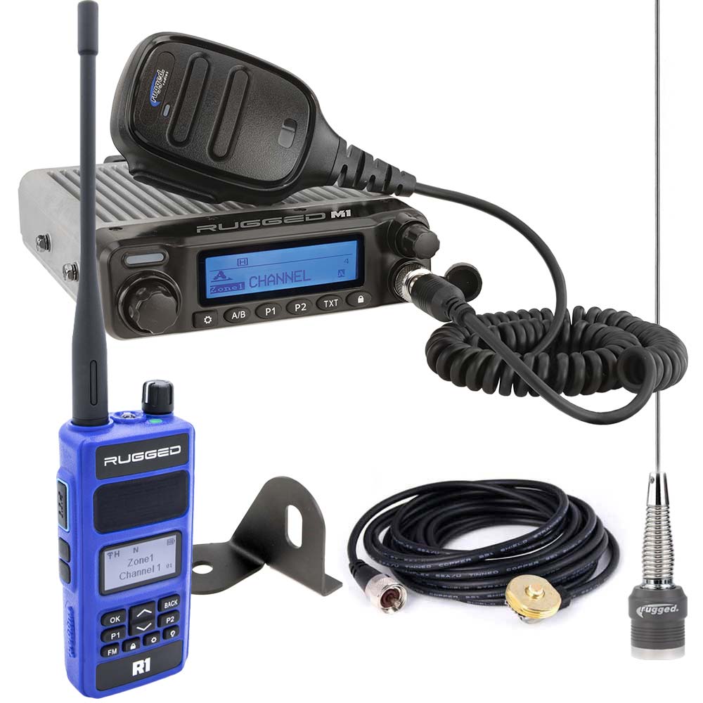 Jeep Radio Kit - Digital Business Band Mobile and R1 Handheld Radios